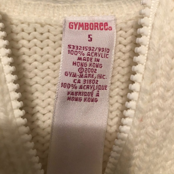 Gymboree Knit Cherry Zipped Jacket with Hood - Picture 4 of 4